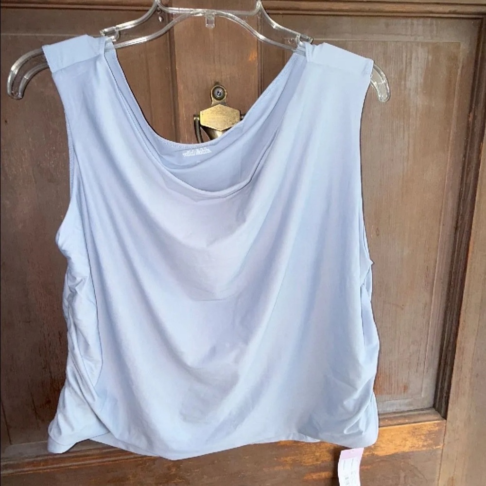 Slate Blue Perfect Asymmetrical Tank